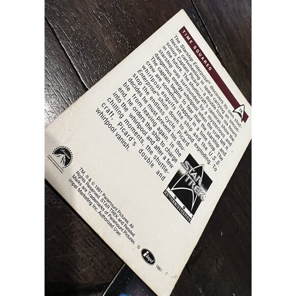 Vintage 1993 1991 Star Trek Collector Cards 83 Cards & 5 Cardboard Figure Cards - Picture 8 of 10